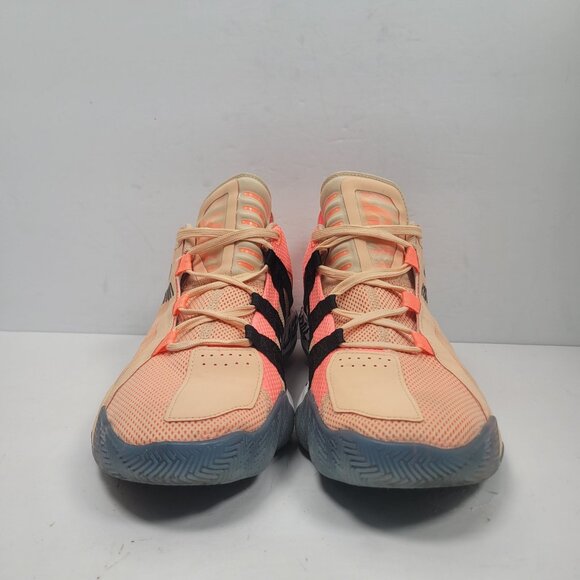 Adidas Dame 6 International Women's Day Orange Black Shoes FW 3667 US Size 7 - Picture 3 of 10